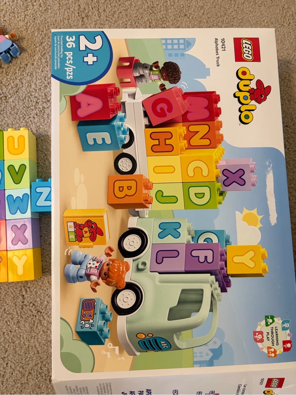 LEGO Duplo First Alphabet Truck 10915 Toy Block 36 Pieces
